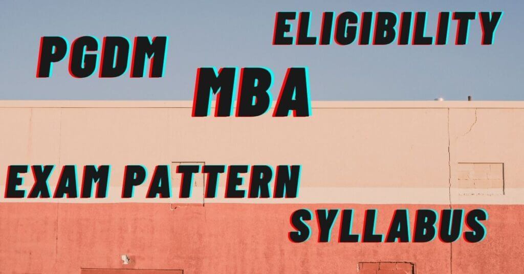 MBA Eligibility