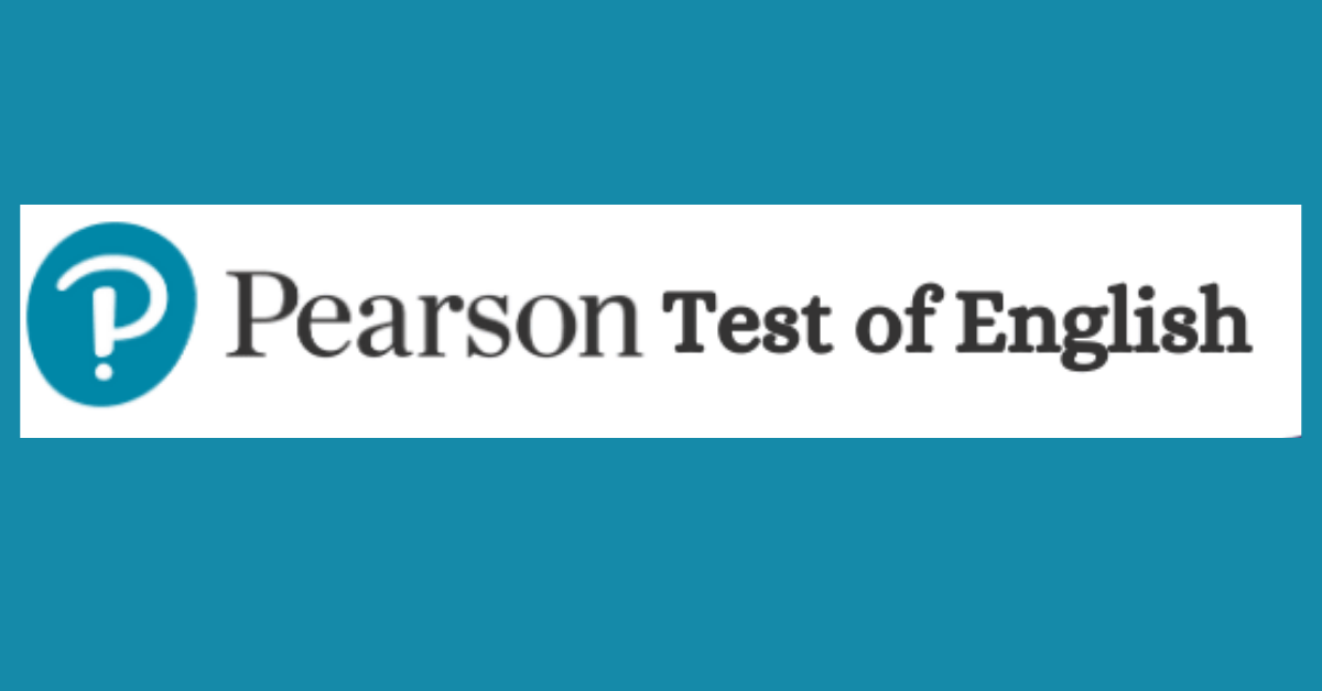 PEARSON TEST OF ENGLISH