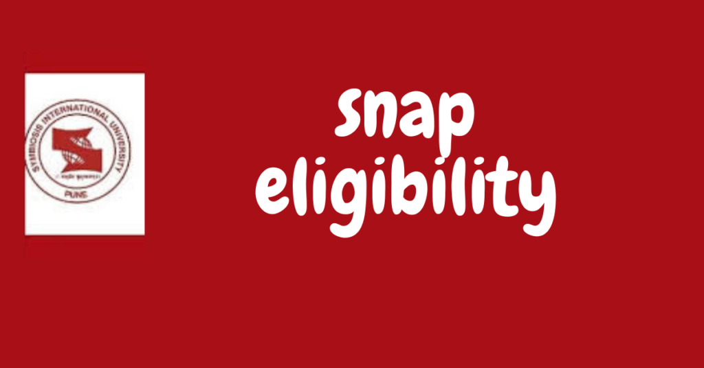 snap eligibility